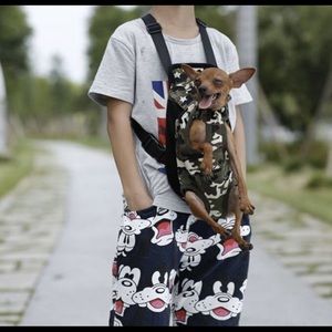 Camo Pet Dog Carrier PRICE FIRM size LARGE